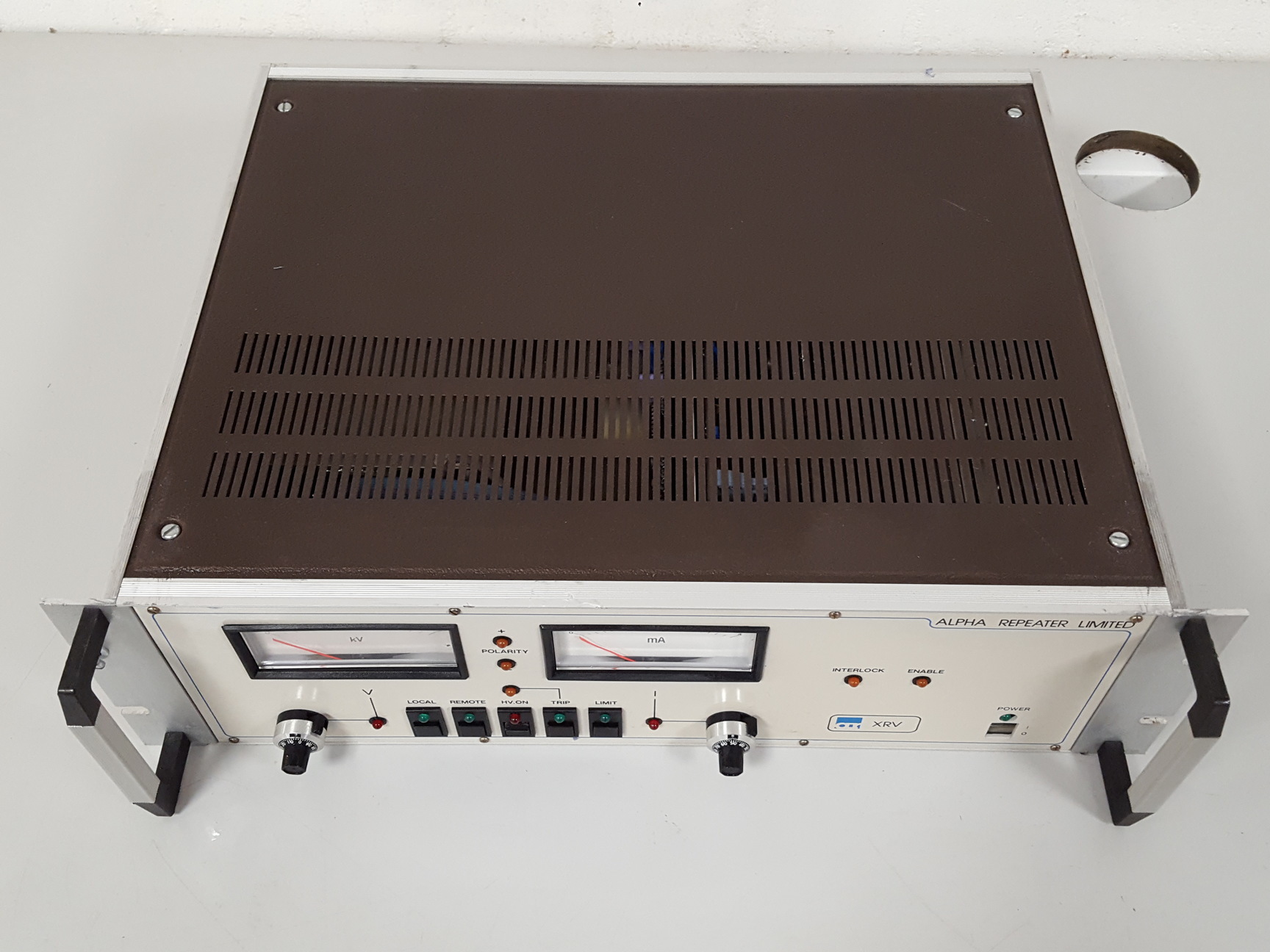 Image of Alpha Repeater XRV 30/3P High Voltage Power Supply Lab Electrical Equipment