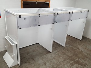 Thumbnail image of Large Vertical Laminar Flow System / Clean Room 3-Bay Lab
