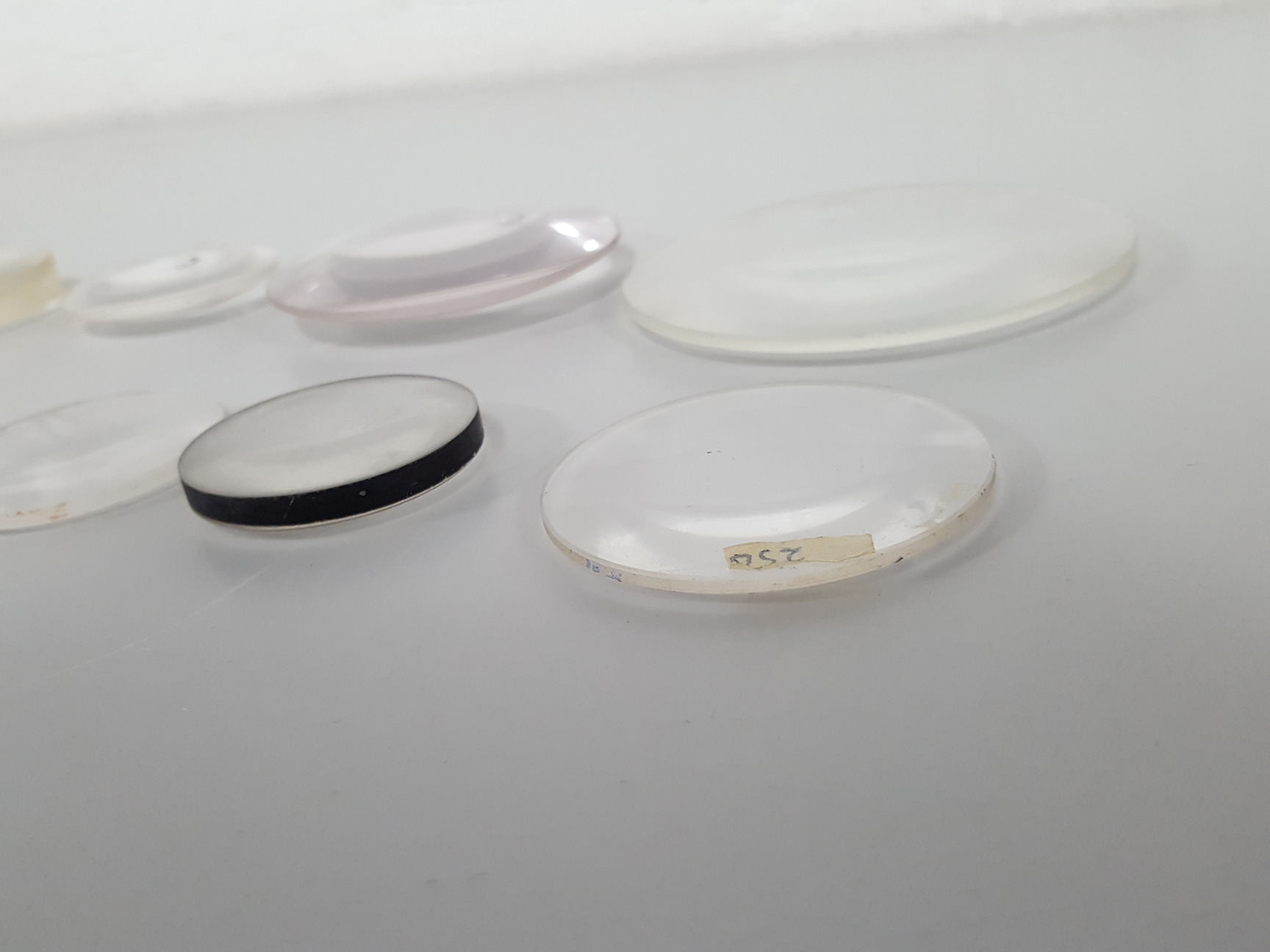 10 x Various Convex Condenser Lens Optical Prism Refractive Lab