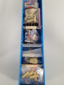 Thumbnail image of RS Components Storage Rack + Resistors, Capacitors, Potentiometers, Fuses, Lab