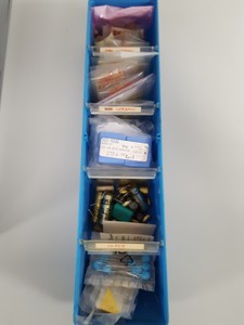Thumbnail image of RS Components Storage Rack + Resistors, Capacitors, Potentiometers, Fuses, Lab