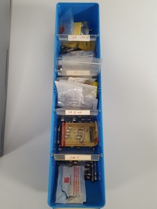 Thumbnail image of RS Components Storage Rack + Resistors, Capacitors, Potentiometers, Fuses, Lab