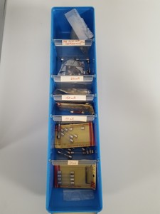 Thumbnail image of RS Components Storage Rack + Resistors, Capacitors, Potentiometers, Fuses, Lab