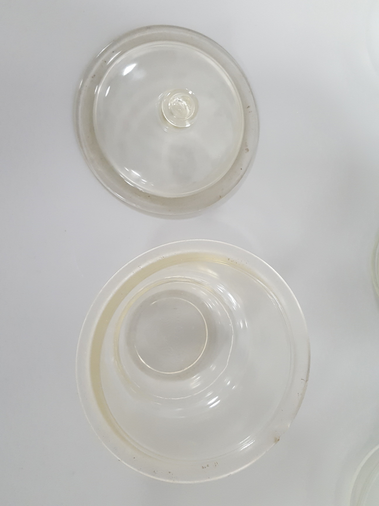 Image of 5 x Multi-Branded Mixed Glass Desiccators Dry Seal Jencons Lab