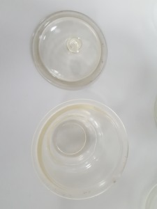 Thumbnail image of 5 x Multi-Branded Mixed Glass Desiccators Dry Seal Jencons Lab