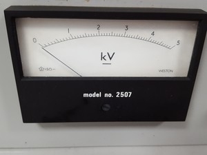 Thumbnail image of Brandenburg Model 2507 5KV High Voltage Power Supply Lab 