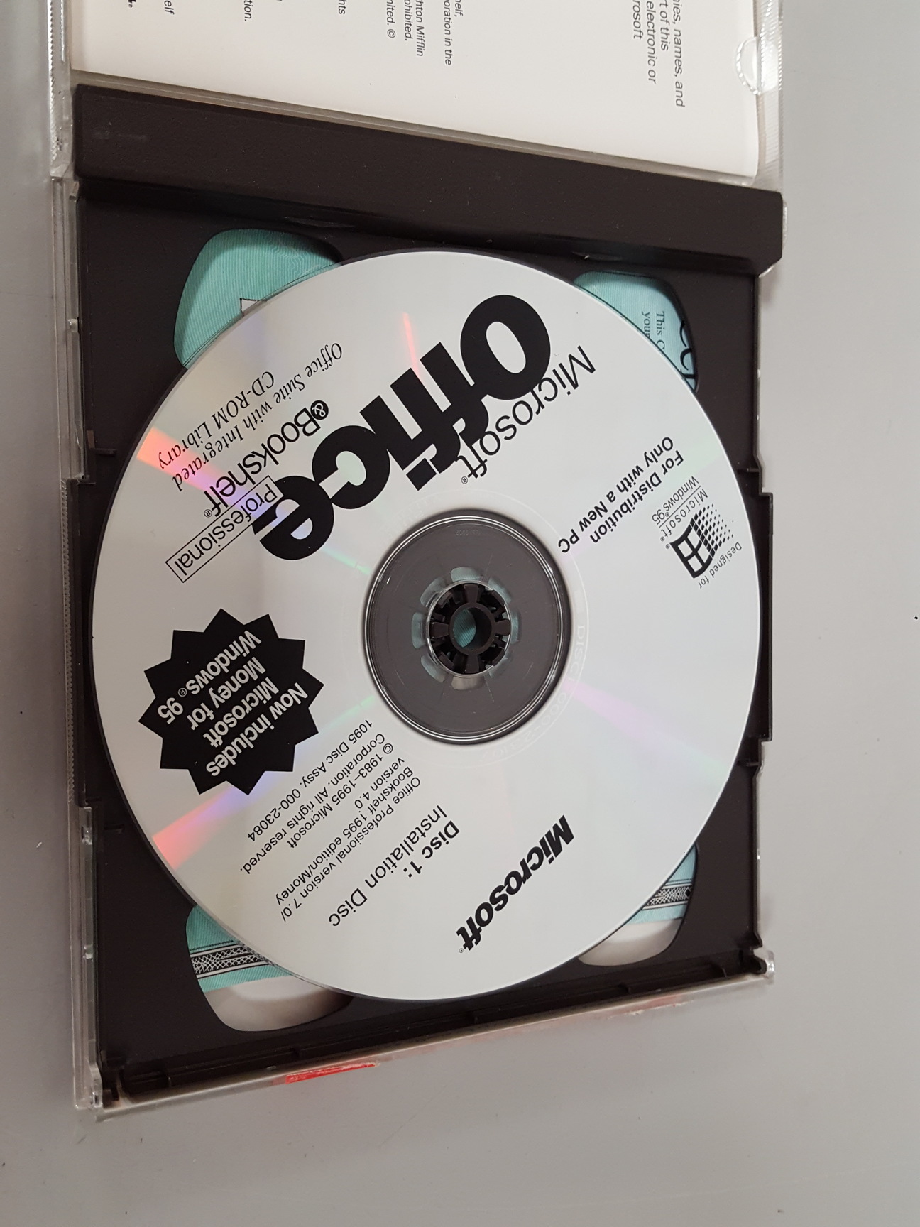 Image of 10 x Vintage Microsoft Software Disks Windows NT Workstation, Office 97, MS-DOS,