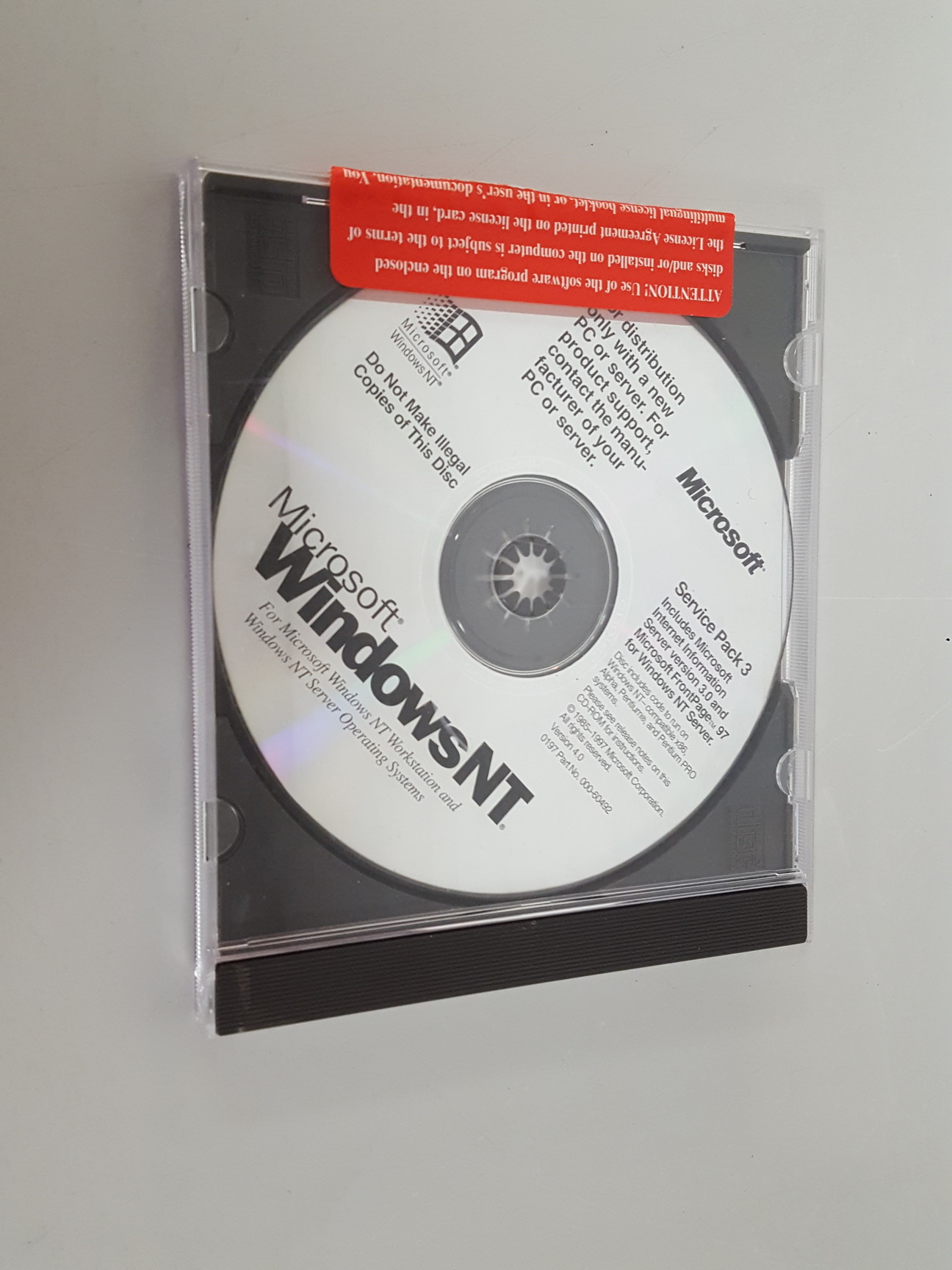 Image of 10 x Vintage Microsoft Software Disks Windows NT Workstation, Office 97, MS-DOS,