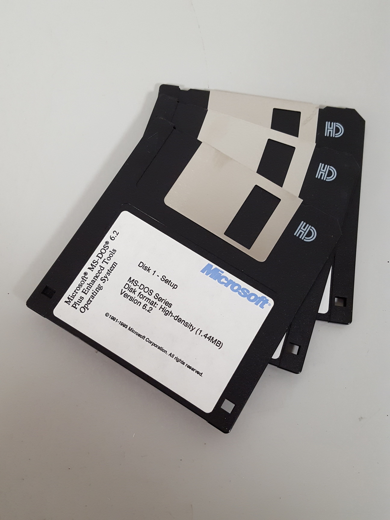 Image of 10 x Vintage Microsoft Software Disks Windows NT Workstation, Office 97, MS-DOS,