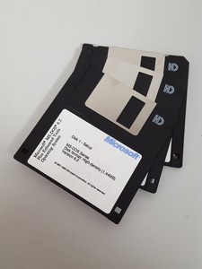 Thumbnail image of 10 x Vintage Microsoft Software Disks Windows NT Workstation, Office 97, MS-DOS,