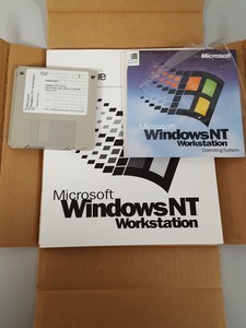 Thumbnail image of 10 x Vintage Microsoft Software Disks Windows NT Workstation, Office 97, MS-DOS,