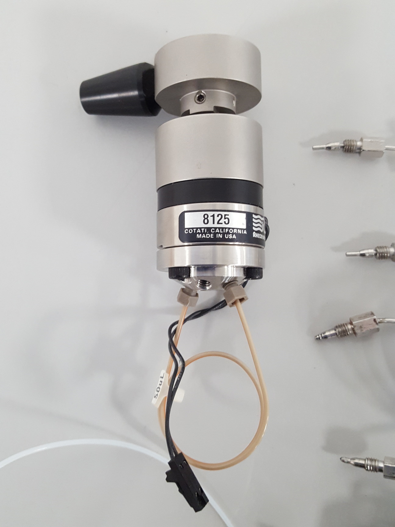 Image of Rheodyne Model 8125 Low Dispersion Injector + Probes Lab