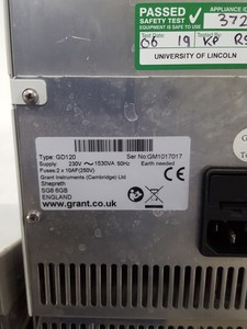 Thumbnail image of Grant Instruments GD120 Heating Water Bath Lab