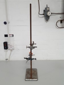 Thumbnail image of 4 x Lab Retort / Clamp Stands Chemistry, Teaching, Lab