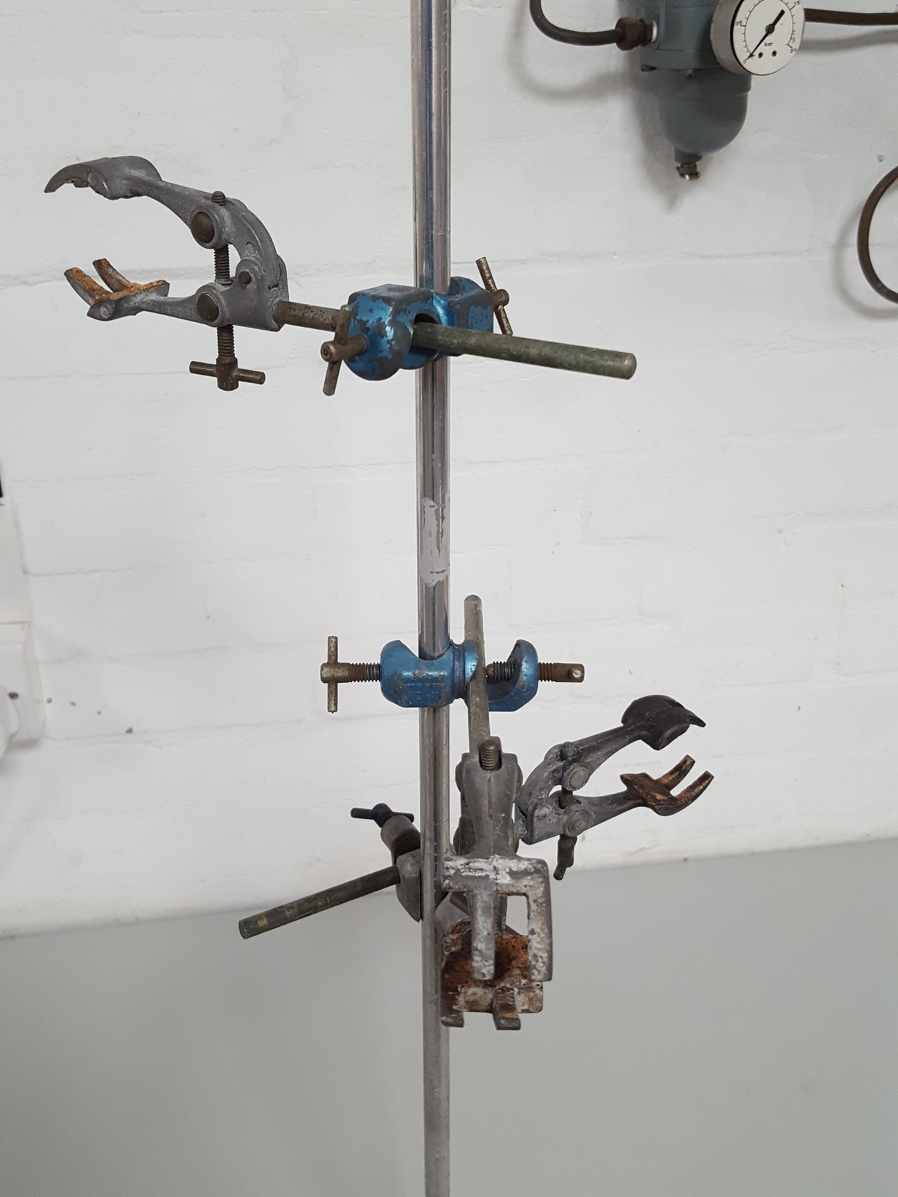 Image of 4 x Lab Retort / Clamp Stands Chemistry, Teaching, Lab