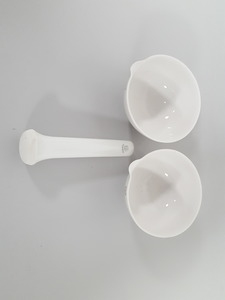 Thumbnail image of Haldenwanger 2 x Mortars 130mm With a Pestle 130mm Lab 