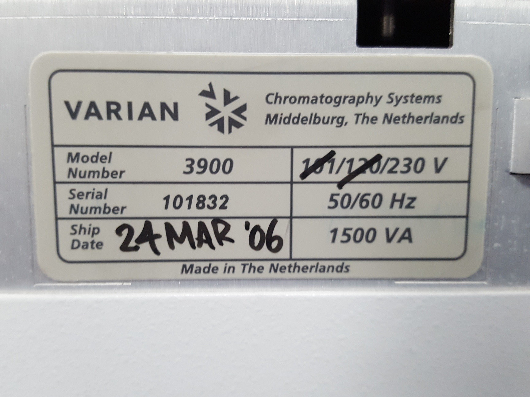 Image of Varian 3900 Gas Chromatograph + Saturn 2100 GC/MS + CP-8400 AS & DS102 Pump Lab