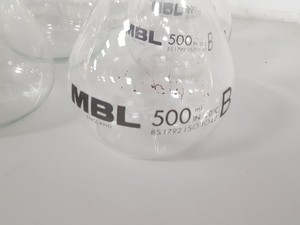 Thumbnail image of 108 x Volumetric Flasks Lab Glassware Glass + Stoppers