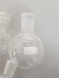 Thumbnail image of Large Lab Jointed Glassware Job Lot Centrifuge Tubes, Boiling Flasks