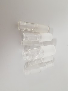 Thumbnail image of Large Lab Jointed Glassware Job Lot Centrifuge Tubes, Boiling Flasks