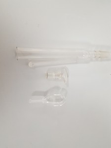 Thumbnail image of Large Lab Jointed Glassware Job Lot Centrifuge Tubes, Boiling Flasks