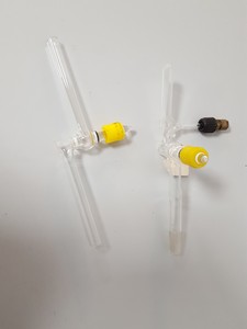 Thumbnail image of Large Lab Jointed Glassware Job Lot Centrifuge Tubes, Boiling Flasks
