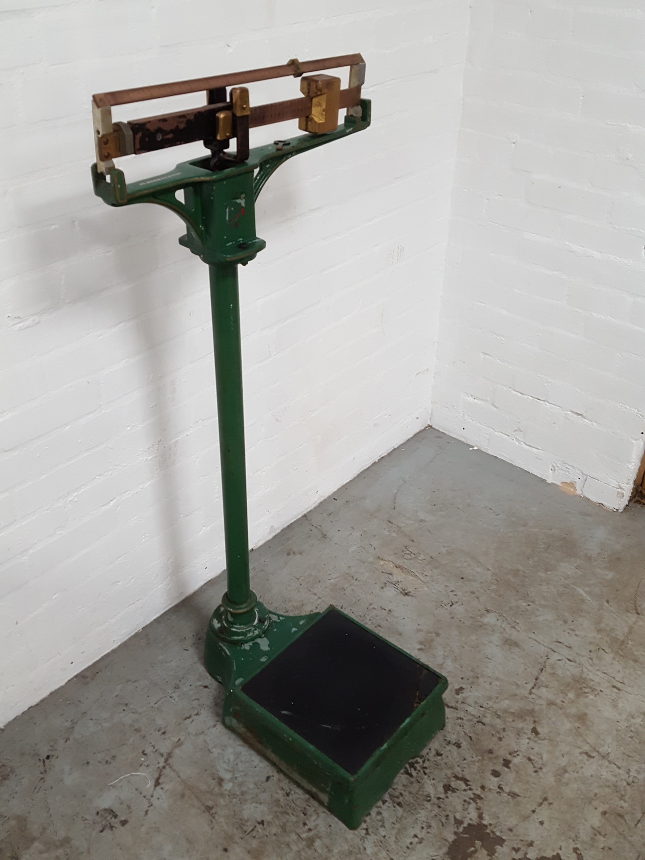 Vintage Analog Weighing Scales 24 Stone Retro Industrial Upcycle