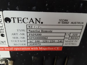Thumbnail image of Tecan Sunrise Absorbance Microplate Reader System Probes & Software Lab