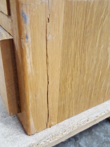 Thumbnail image of 28 Drawers Solid Oak Wooden Cabinet Jointed Drawers