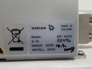 Thumbnail image of Varian CP-3800/3380 Gas Chromatograph System + CP-8410 Autoinjector & Spares Lab
