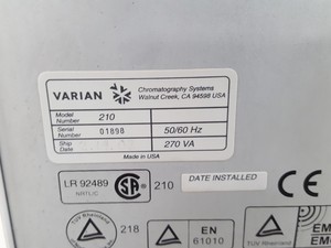 Thumbnail image of Varian Prostar HPLC System Chromatography 320 / 210 / Lab 