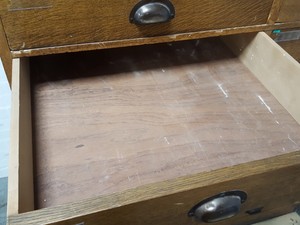 Thumbnail image of Restalls 24 Drawer Solid Oak Wooden Cabinet 