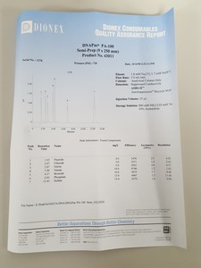 Thumbnail image of Dionex DNA Pac PA-100 HPLC Column 043011 Semi-Prep