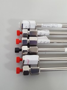 Thumbnail image of 6 x Phenomenex 00G-4097-E0 HPLC Columns Chromatography Lab Prodigy 5u ODS (3) 
