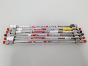 Thumbnail image of 6 x Phenomenex 00G-4097-E0 HPLC Columns Chromatography Lab Prodigy 5u ODS (3) 
