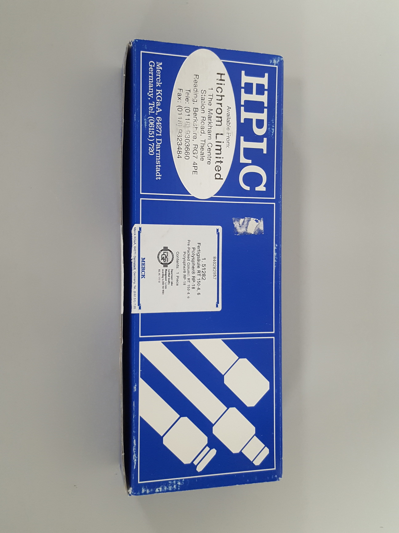 Image of Merck Polyspher RP-18 HPLC Column Lab RT 150-4 6, 110-259R, 100063