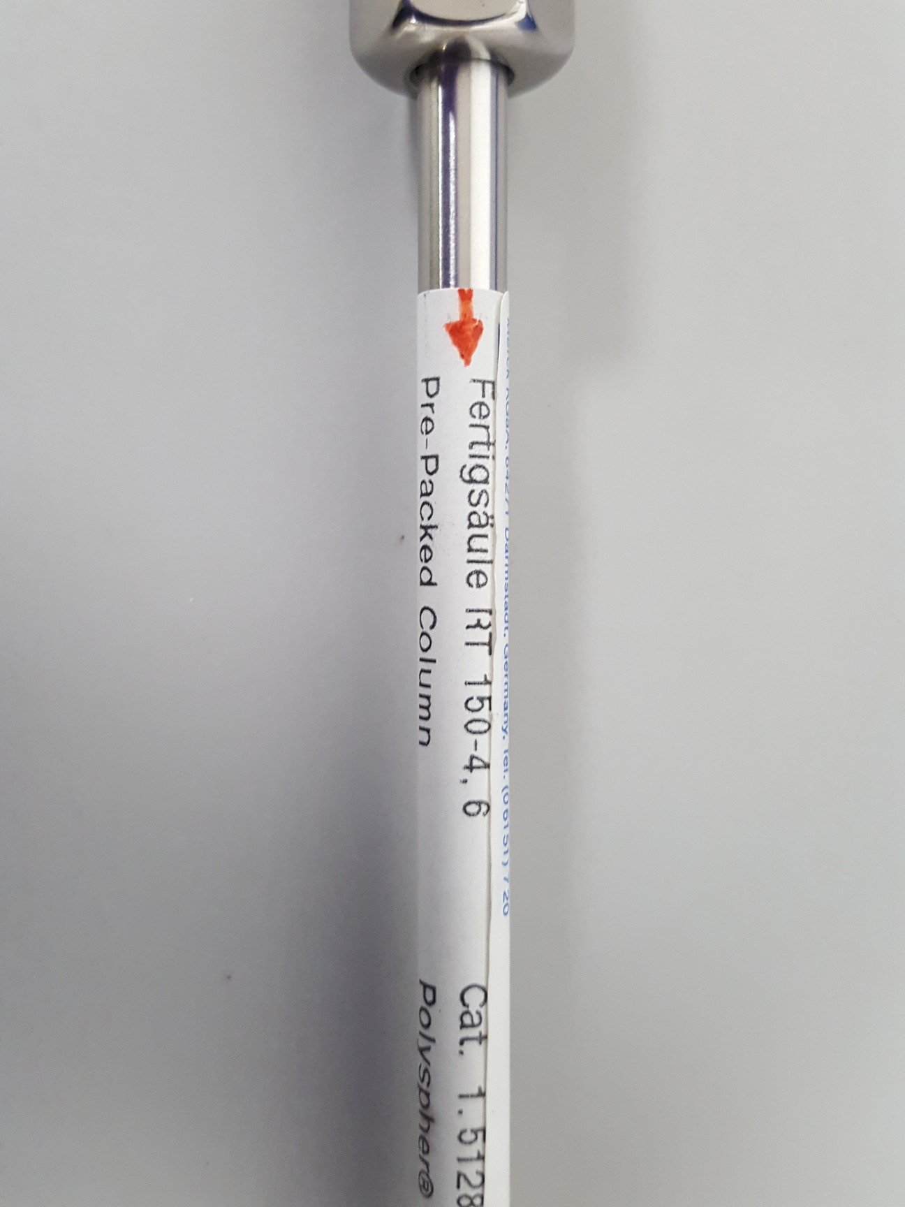 Image of Merck Polyspher RP-18 HPLC Column Lab RT 150-4 6, 110-259R, 100063