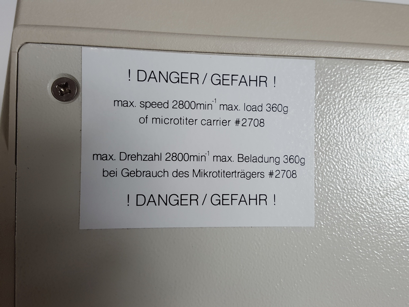 Image of Heraeus Megafuge 1.0 Benchtop Centrifuge Lab + Bucket Rotor