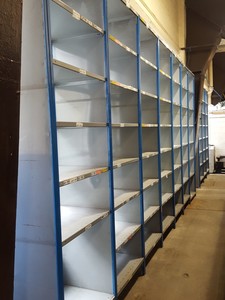 Thumbnail image of Dexion Speedlock Boltless Warehouse / Garage Steel Racking, 10 Bays, 3.2m High 