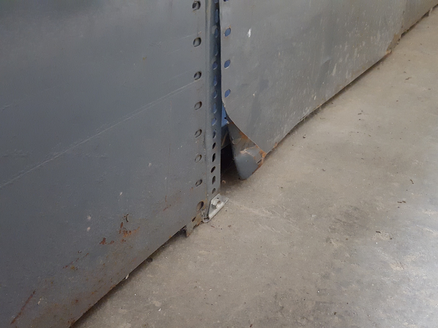Image of Dexion Warehouse / Garage Steel Racking + Backplates, 16 Bays, 2.6 to 3.05m high