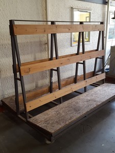 Thumbnail image of Large Double Sided A-Frame Glass Material Handling Stillage Plasterboard Timber