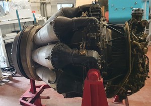 Thumbnail image of Rolls-Royce Nene Aero Turbojet Engine MK101 - Seahawk Aircraft 