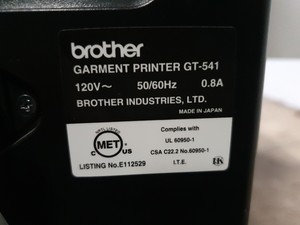 Thumbnail image of Brother GT-541 Digital Garment Ink Jet Printer