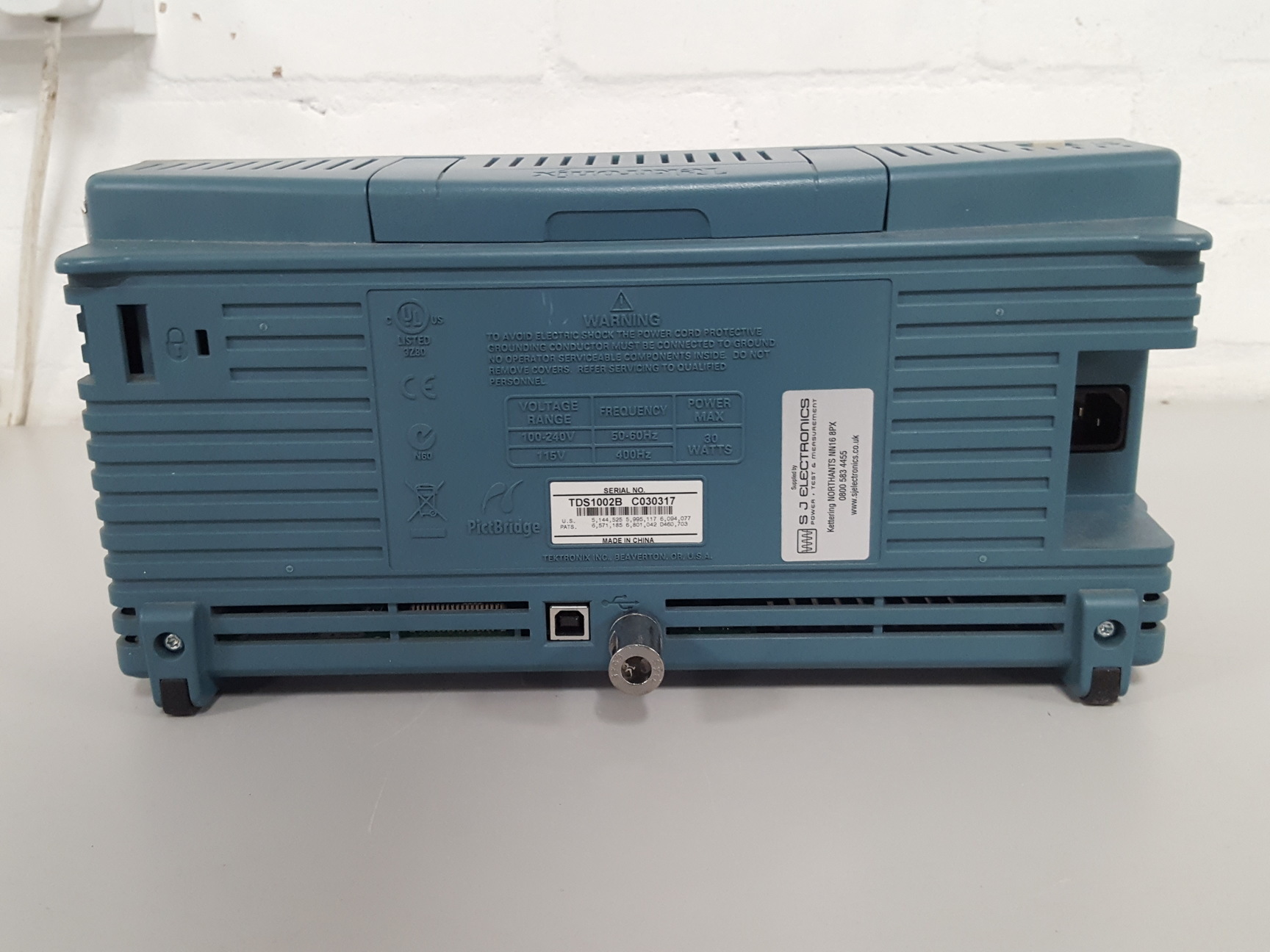 Image of Tektronix TDS1002B 60 MHz Dual Channel Digital Oscilloscope Lab