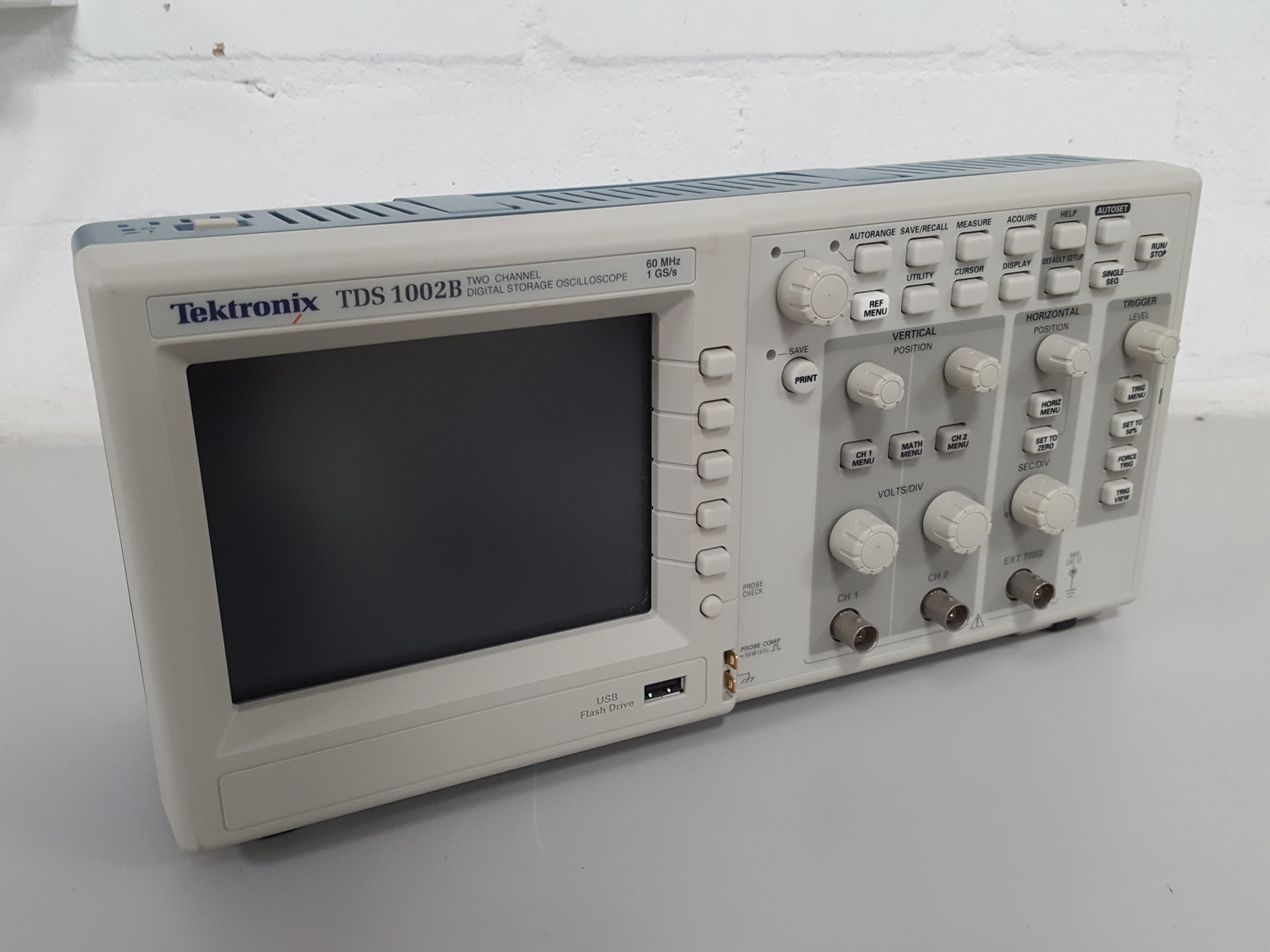 Image of Tektronix TDS1002B 60 MHz Dual Channel Digital Oscilloscope Lab