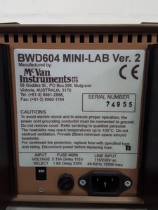 Thumbnail image of McVan Instruments BWD 604 Mini-Lab Ver 2. Function Generator Lab