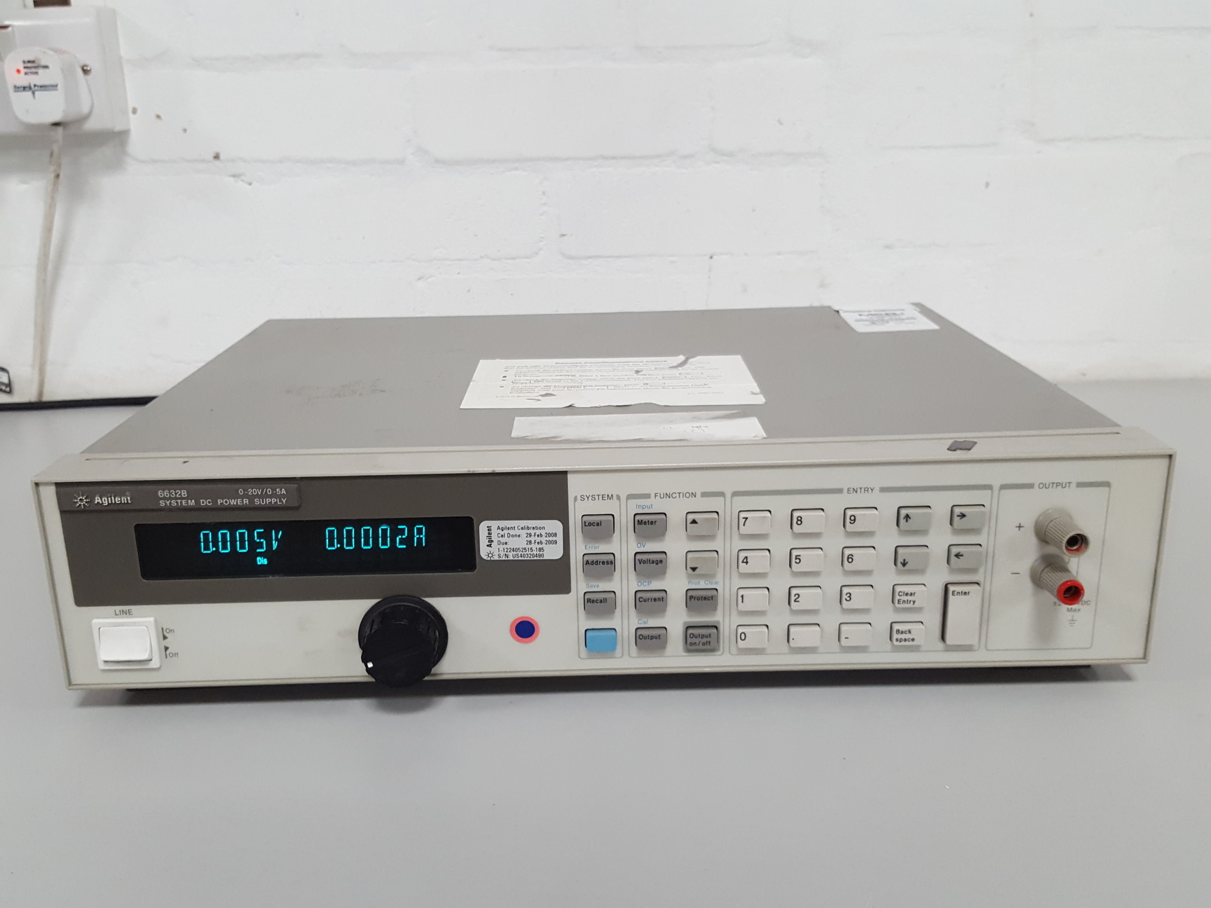 Agilent 6632B System DC Power Supply Lab Electrical