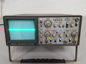 Thumbnail image of Hitachi V-523 50mhz Dual Channel Oscilloscope Lab - Spares / Repairs