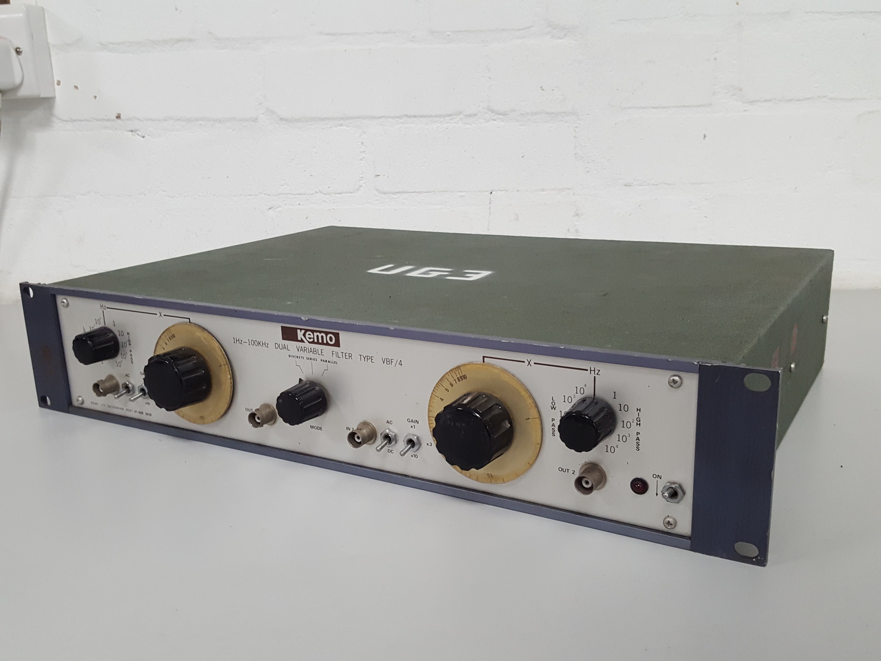 Image of Kemo Type VBF/4 1Hz-100Khz Dual Channel Variable Filter Lab 