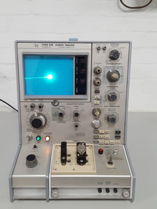 Thumbnail image of Tektronix Type 576 Curve Tracer Oscilloscope Lab